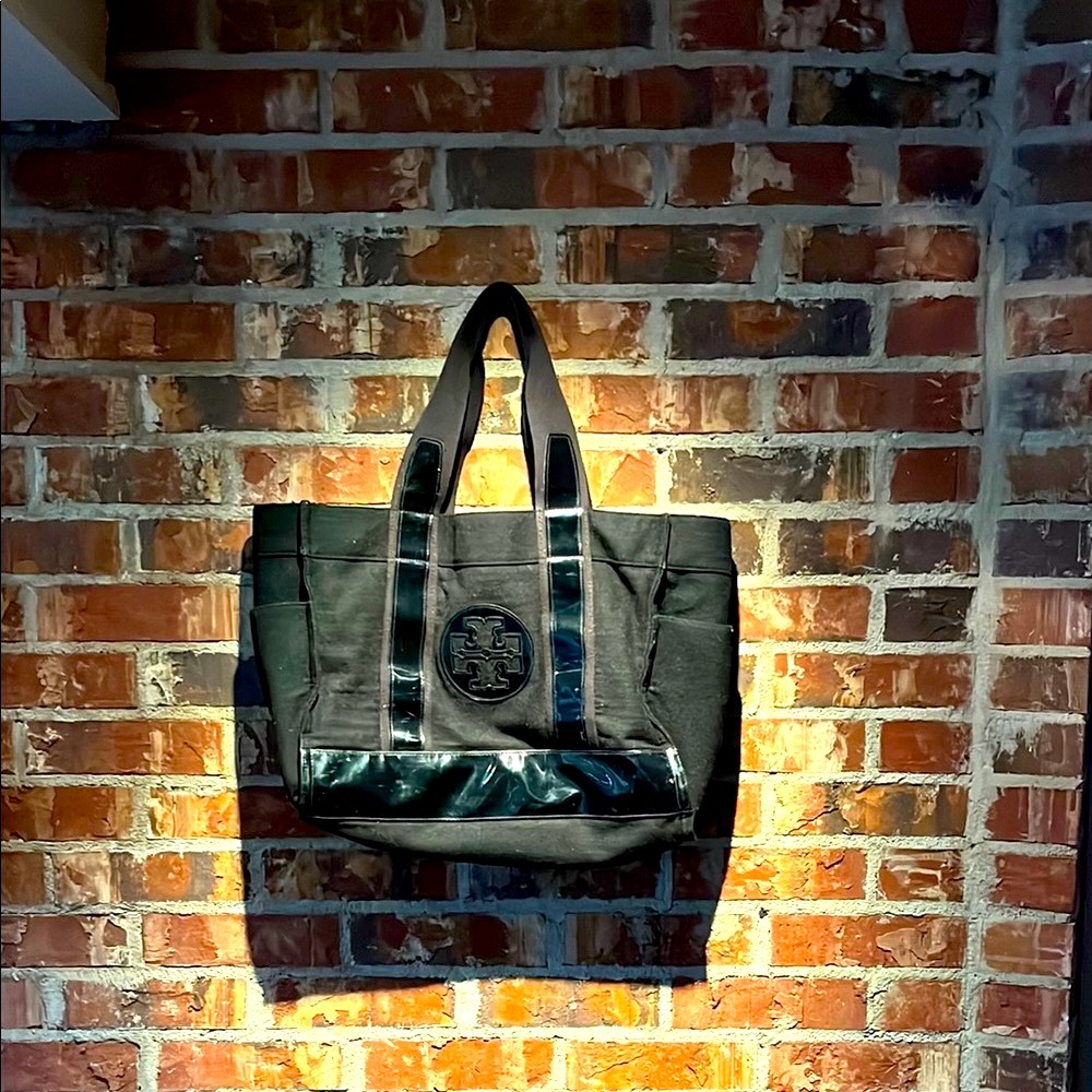 Tory Burch Black Womens Tote